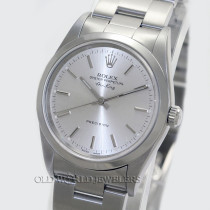 Rolex Air King Ref 14000M Stainless Steel Silver Dial